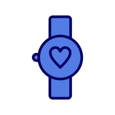 smartwatch simgesi, vektör illüstrasyonu