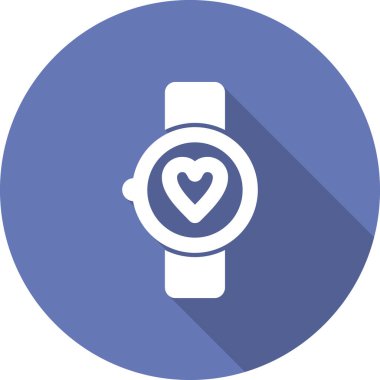smartwatch simgesi, vektör illüstrasyonu