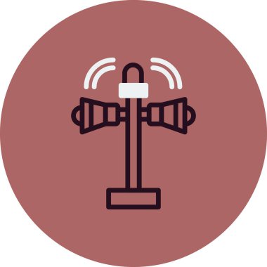 uyarı simgesi vektör illüstrasyonu