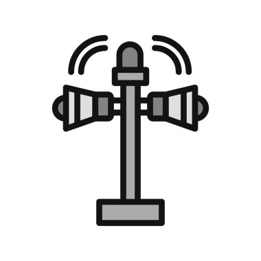 uyarı simgesi vektör illüstrasyonu