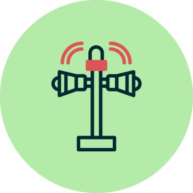 uyarı simgesi vektör illüstrasyonu