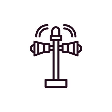 uyarı simgesi vektör illüstrasyonu