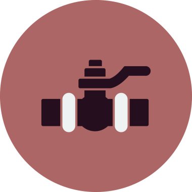 su borusu simgesi, vektör illüstrasyon tasarımı