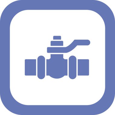 su borusu simgesi, vektör illüstrasyon tasarımı