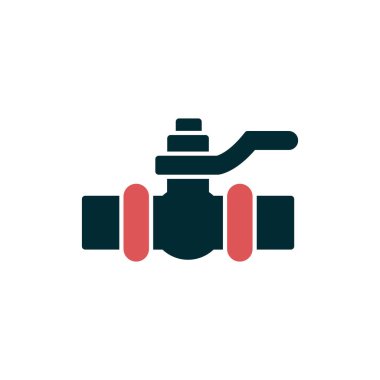 su borusu simgesi, vektör illüstrasyon tasarımı