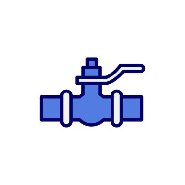 su borusu simgesi, vektör illüstrasyon tasarımı
