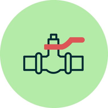 su borusu simgesi, vektör illüstrasyon tasarımı