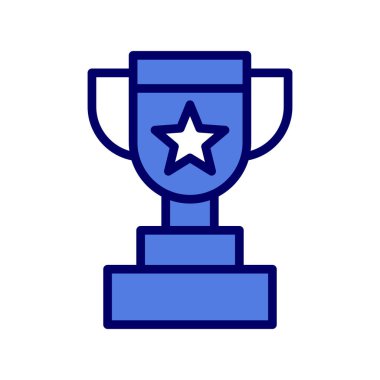 Kupa. Web simgesi basit tasarım