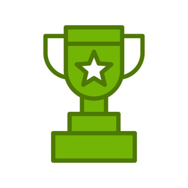 Kupa. Web simgesi basit tasarım