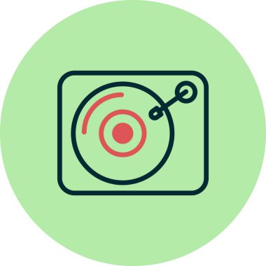 Pikap simge vektör çizim