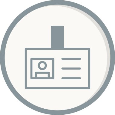 Rozet simge vektör çizim