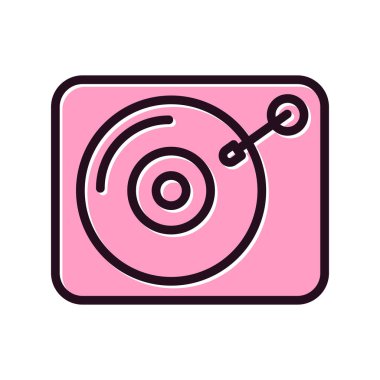 Pikap simge vektör çizim