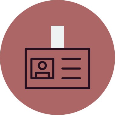 Rozet simge vektör çizim