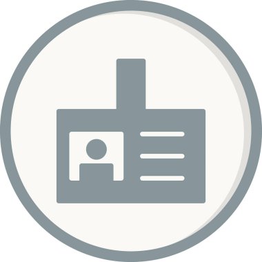 Rozet simge vektör çizim