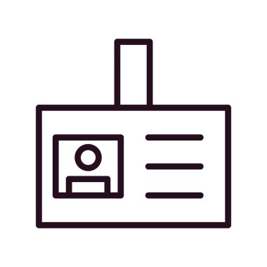 Rozet simge vektör çizim