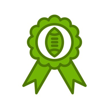 Rozet simge vektör çizim