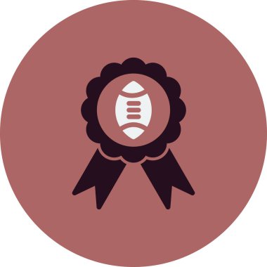 Rozet simge vektör çizim