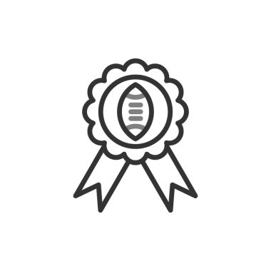 Rozet simge vektör çizim