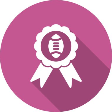 Rozet simge vektör çizim