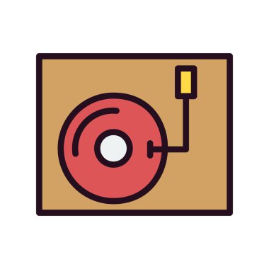 Pikap simge vektör çizim