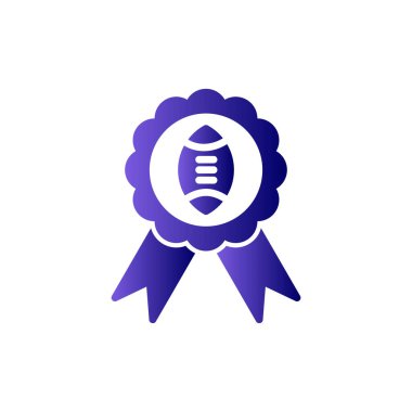 Rozet simge vektör çizim