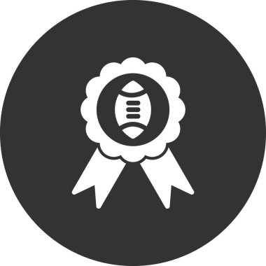 Rozet simge vektör çizim