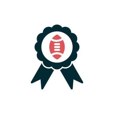 Rozet simge vektör çizim