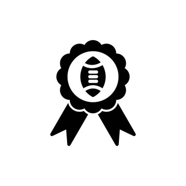 Rozet simge vektör çizim