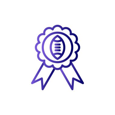 Rozet simge vektör çizim