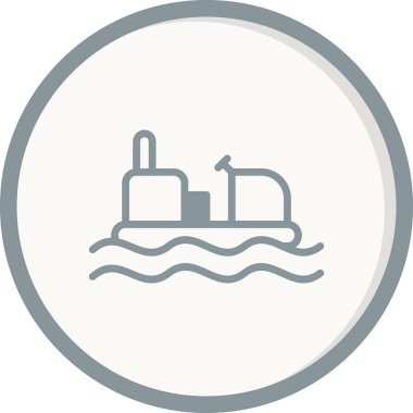 Tampon bot simgesi, vektör illüstrasyonu