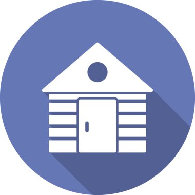 Ev simgesinin vektör illüstrasyonu