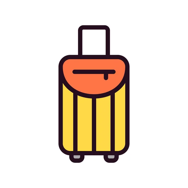 Illustration Vectorielle Icône Valise Voyage — Image vectorielle