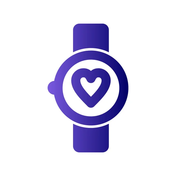 Smartwatch Icono Ilustración Vectorial — Vector de stock