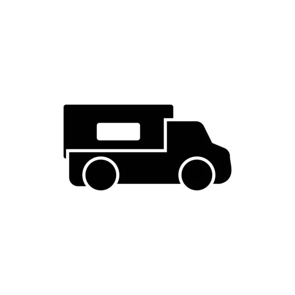 Truck Modern Icon Vector Illustration — Vettoriale Stock