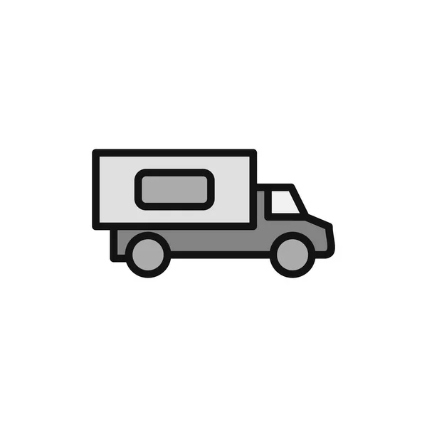 Truck Modern Icon Vector Illustration — Stock Vector