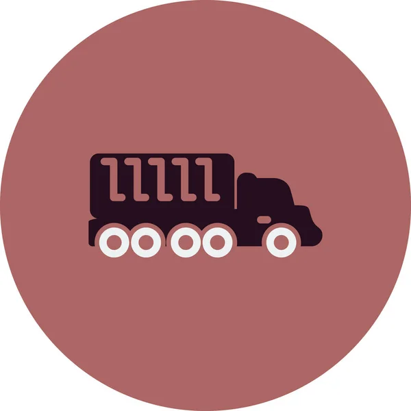 Caminhão Ícone Moderno Vetor Ilustração — Vetor de Stock
