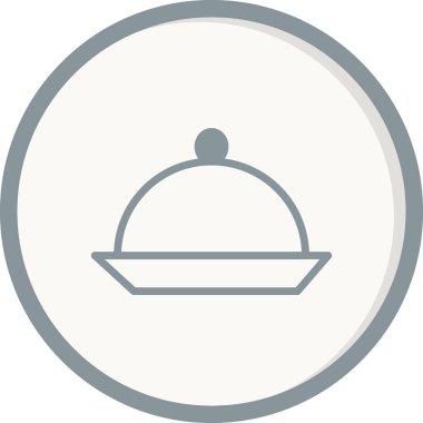 Akşam yemeği vektör resimleme