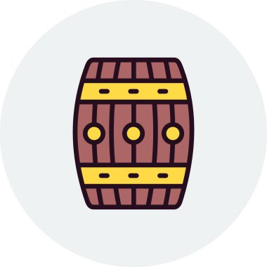 Varil simge vektör çizim