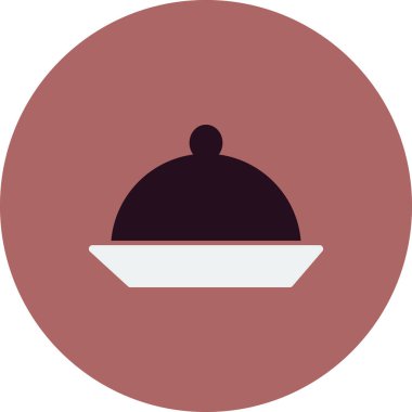 Akşam yemeği vektör resimleme