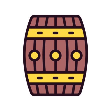 Varil simge vektör çizim