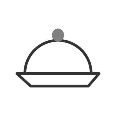 Akşam yemeği vektör resimleme