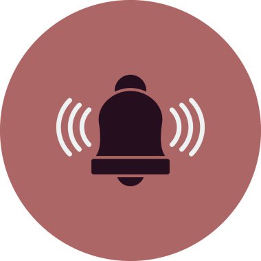 Zil. Web simgesi basit tasarım