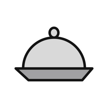 Akşam yemeği vektör resimleme