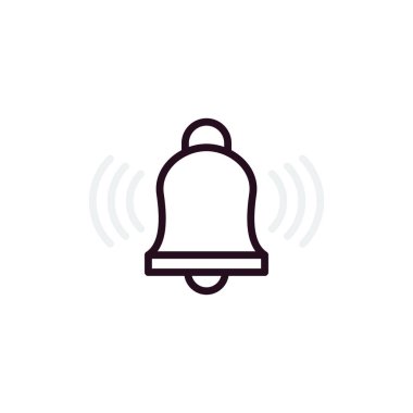 Zil. Web simgesi basit tasarım