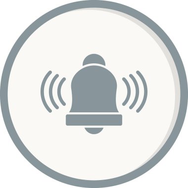 Zil. Web simgesi basit tasarım