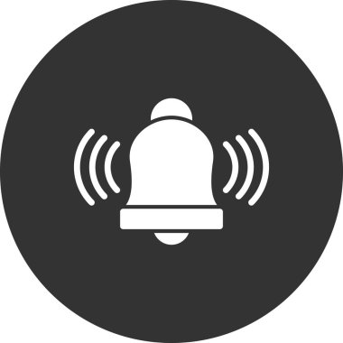 Zil. Web simgesi basit tasarım