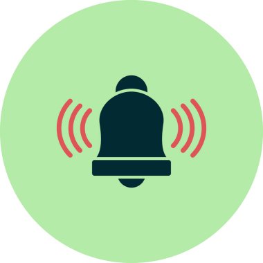 Zil. Web simgesi basit tasarım