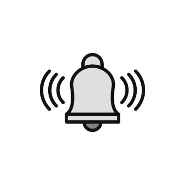 Zil. Web simgesi basit tasarım