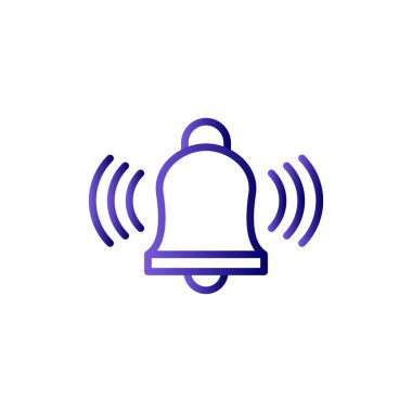 Zil. Web simgesi basit tasarım