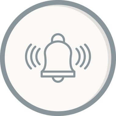 Zil. Web simgesi basit tasarım